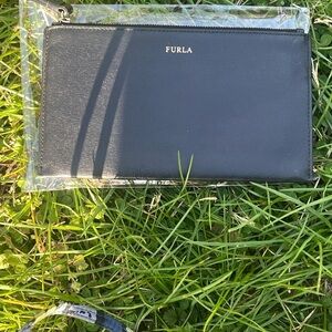 Furla Black Women’s Wristlet NWOT